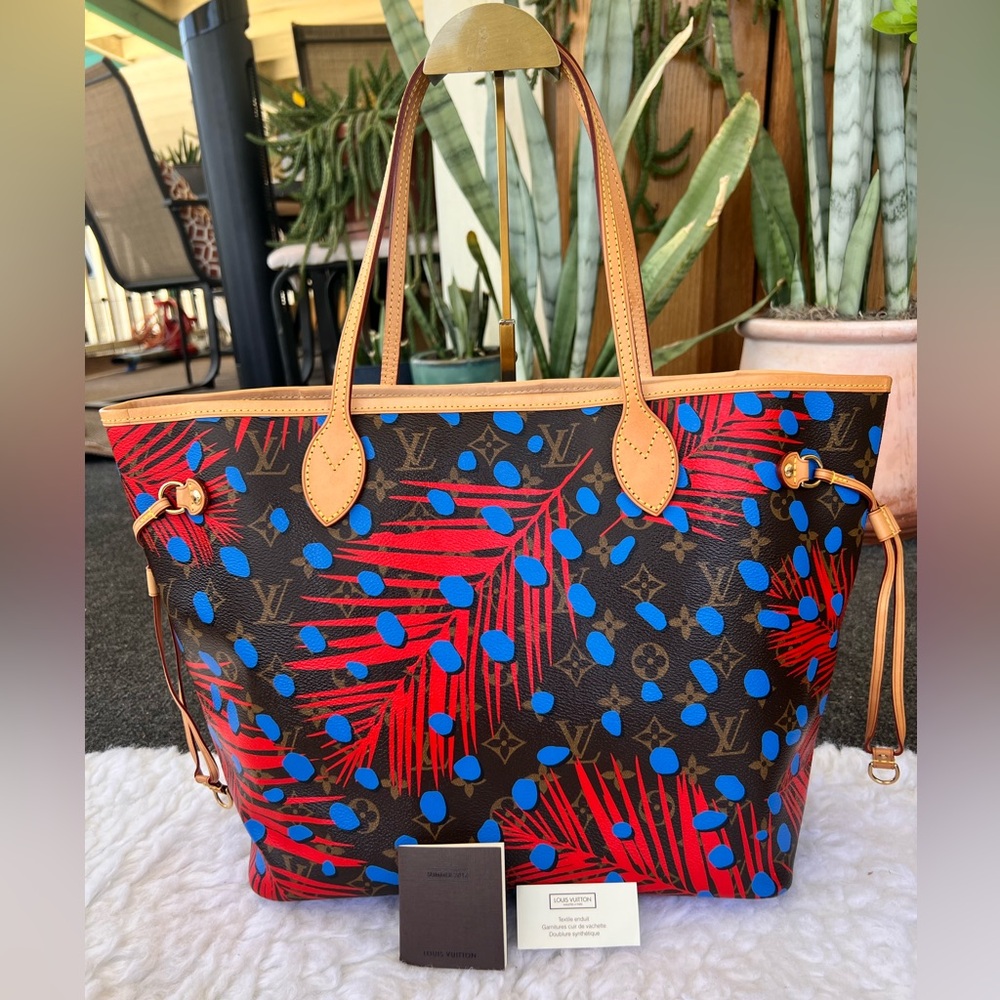🔥🔥NWOT Louis Vuitton Jungle Dot Neverfull MM Limited Edition Bag🔥🔥 - Picture 14 of 15